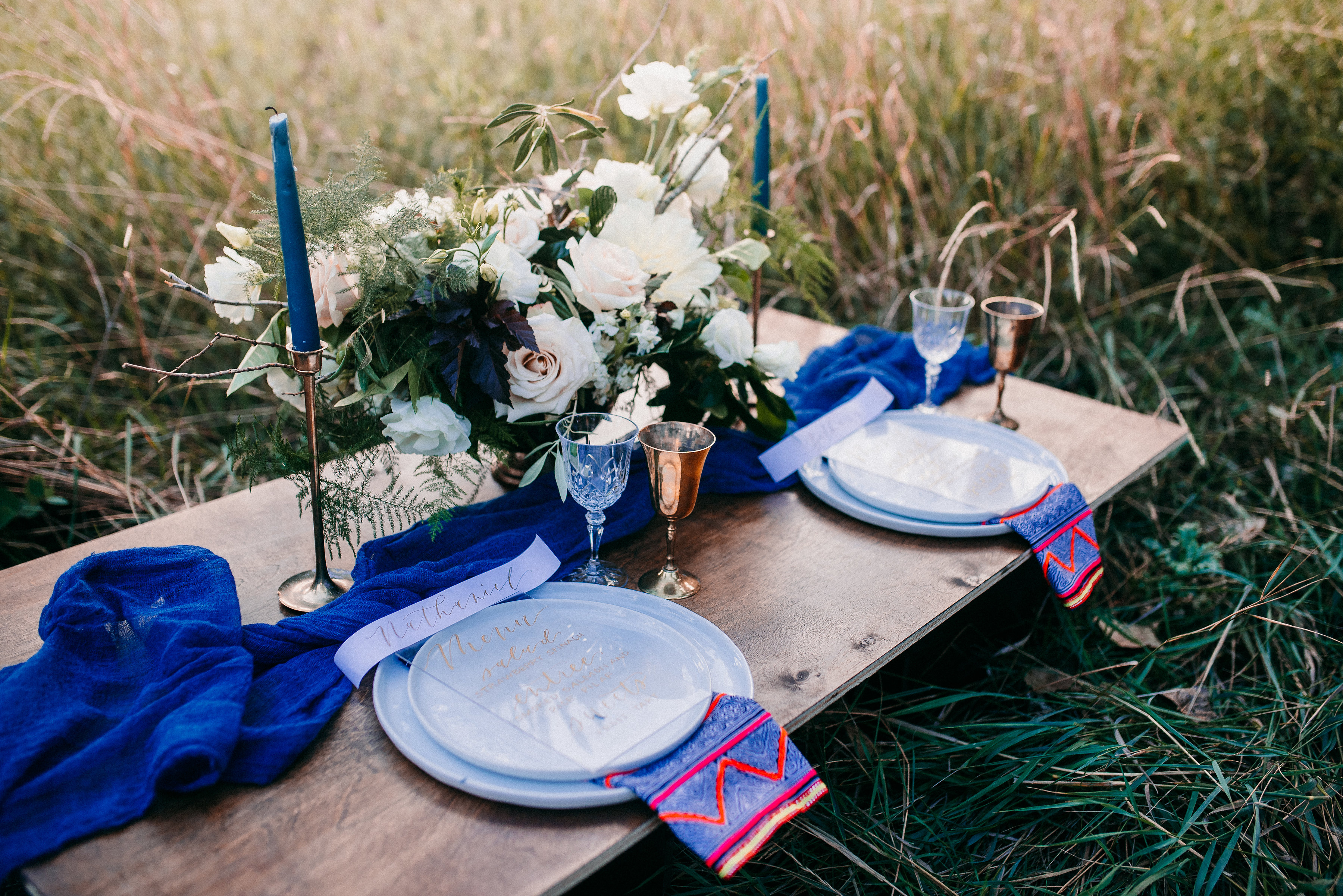 A Bohemian Inspired Table Setting - The Every Hostess