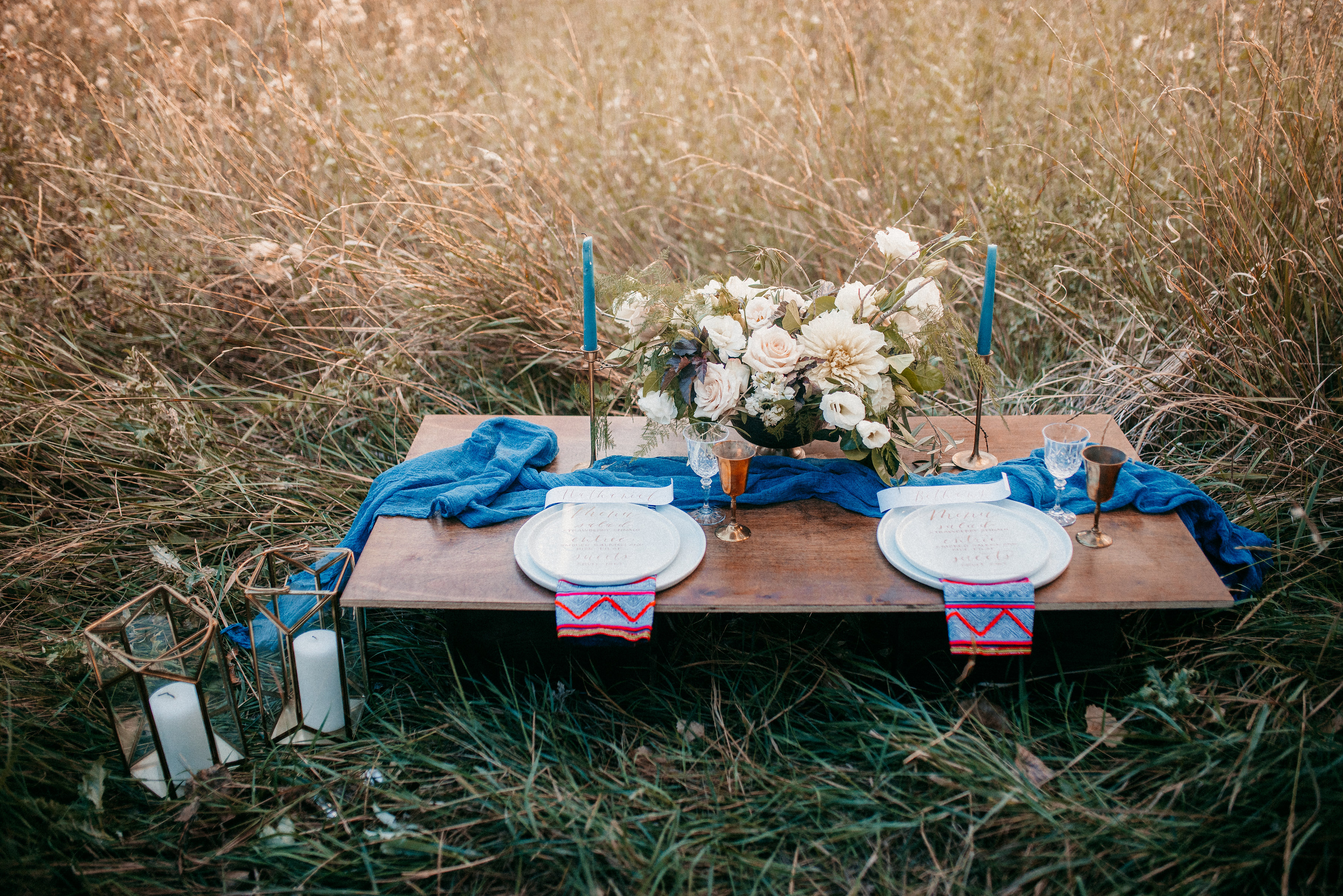 A Bohemian Inspired Table Setting - The Every Hostess