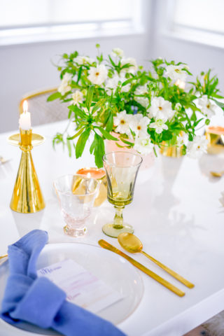 A Simple Spring Table Setting - The Every Hostess