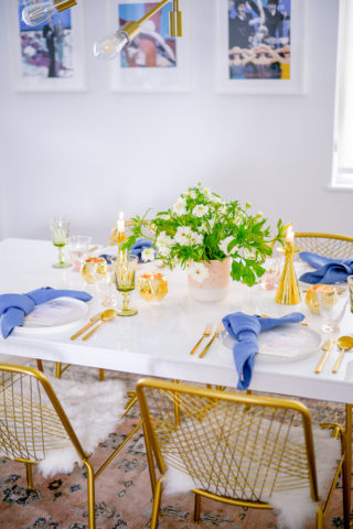 A Simple Spring Table Setting - The Every Hostess